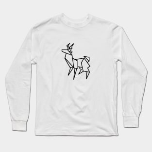 Origami Antelope Long Sleeve T-Shirt